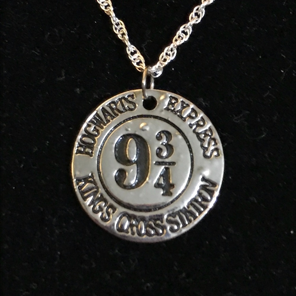 Handmade Happy Potter Inspired Charm Necklace